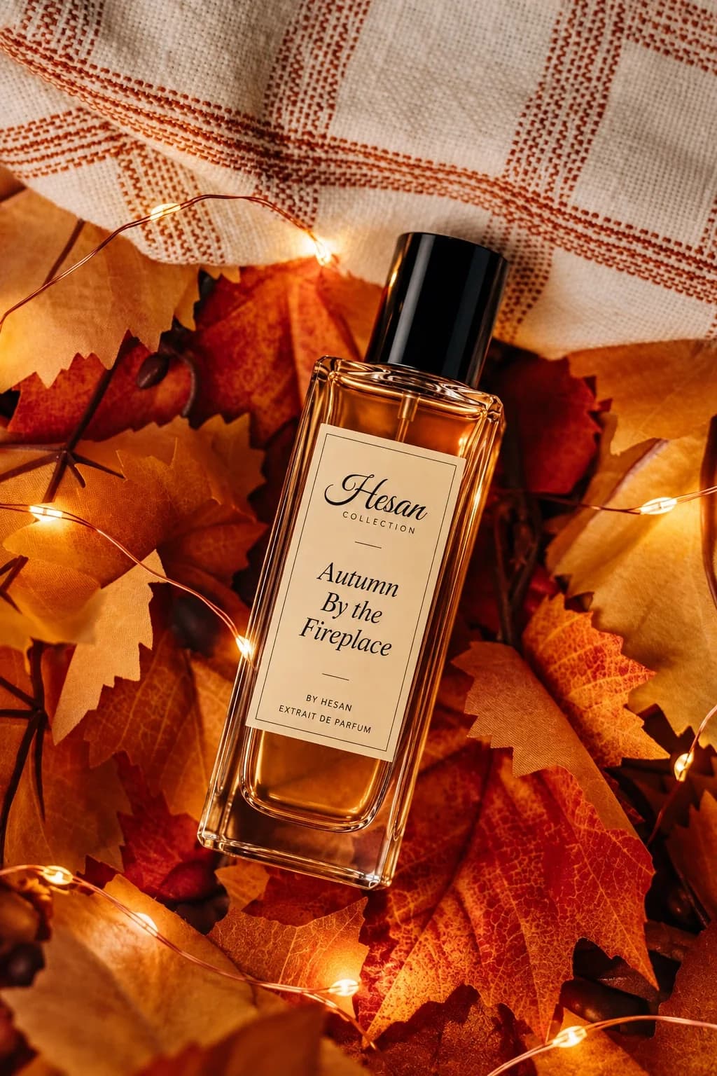 تصویر عطر پاییز در کنار شومینه