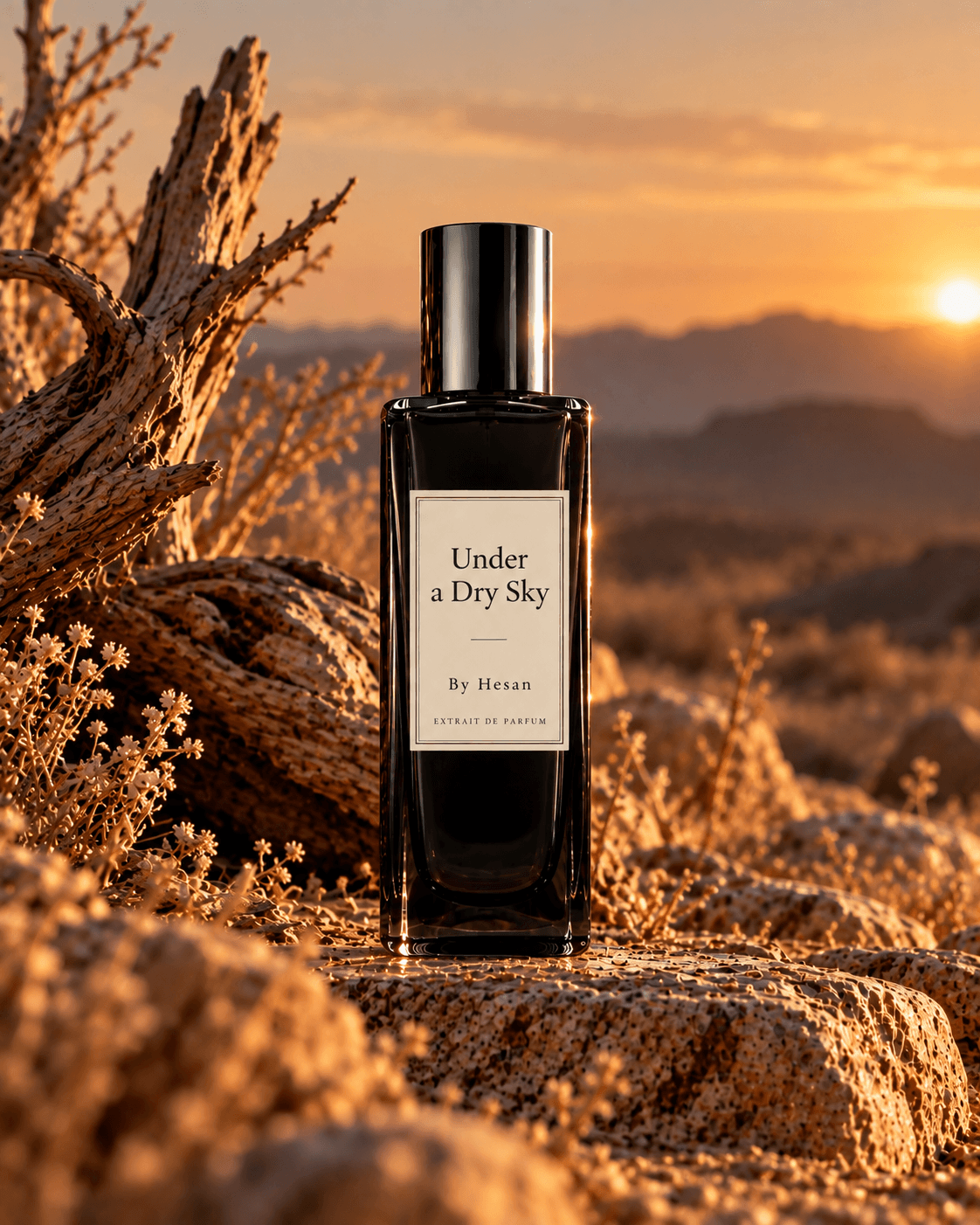 تصویر عطر حسان زیر آسمان خشک